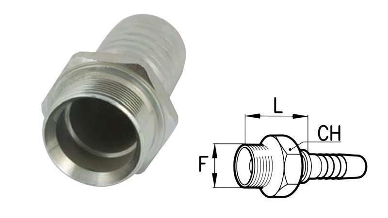 COLLEGAMENTO IDRAULICO BSP MASCHIO DN16-M26X1.5