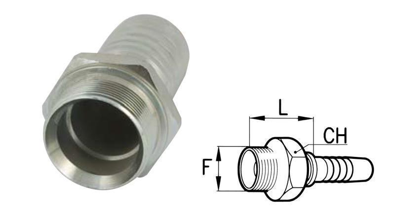 HIDRAVLIČNI PRIKLJUČEK BSP MOŠKI DN8-M14x1,5