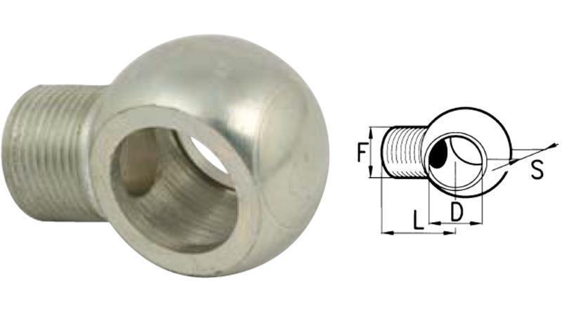 HYDRAULIC FITTING EYE 3/8-3/8