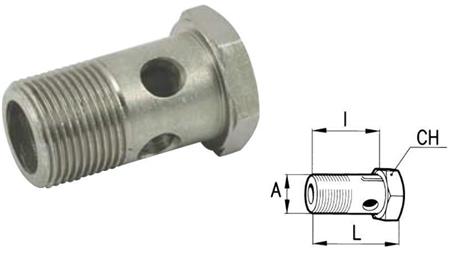 HYDRAULIK HOHLSCHRAUBE 1/4