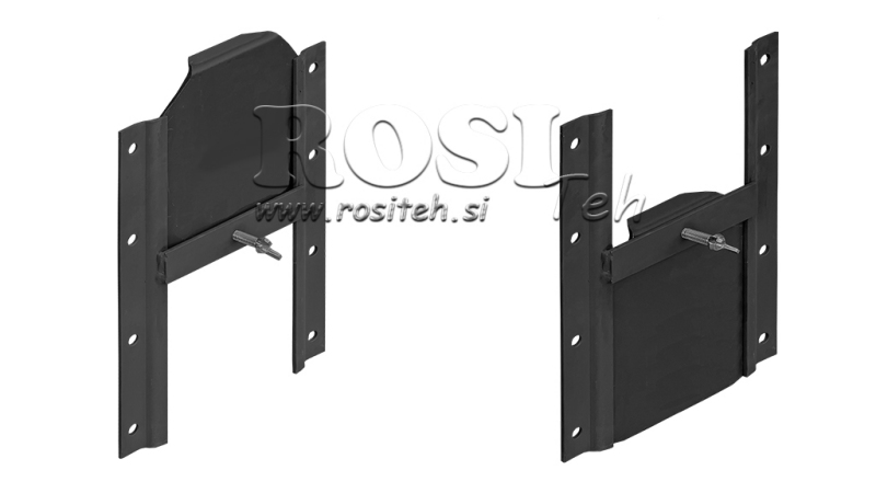 RIBALTA DI SOLLEVAMENTO DI UN RIMORCHIO RIBALTABILE 250X335 PER CEREALI
