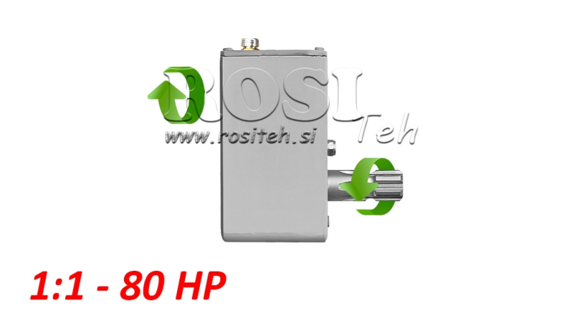 TRAKTORSKI REDUKTOR - INVERZIJA 1:1 (80HP-60kW) ŽENSKI-MUŠKI