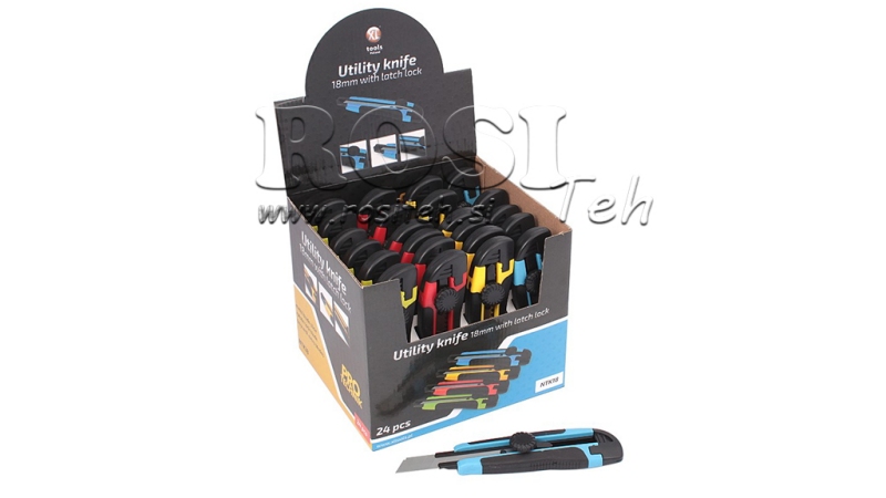 SZŐNYEGVÁGÓ KÉS KÉSZLET 24db