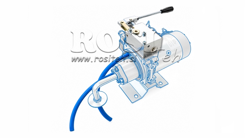 MANUÁLNÍ PUMPA PRO MINI HYDRAULICKOU JEDNOTKU