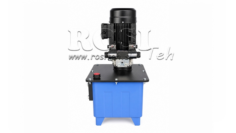 MINI HYDRAULICKÁ JEDNOTKA 380V AC (4 kW) - 8 cc - 12 lit/min - nádrž 25 lit