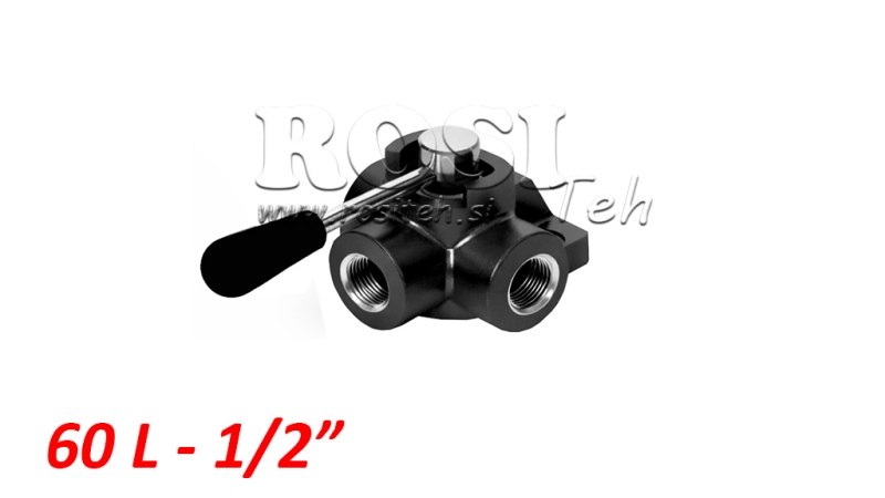 MANUALE 3 valvola di corsa DF 1/2 - 60lit