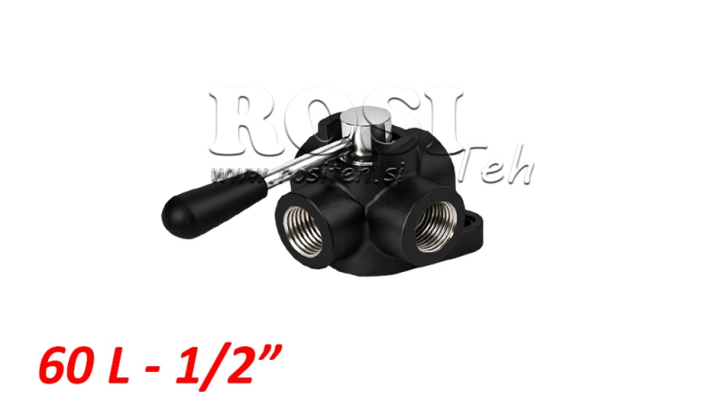 MANUALE 4 valvola di corsa IF 1/2 - 60lit