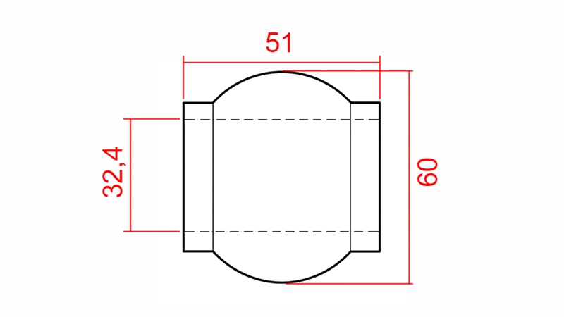 SFERA PER BRACCIO 60/32,4
