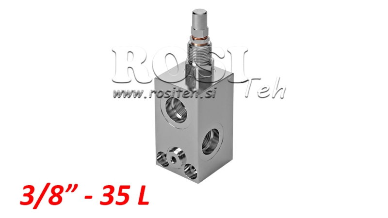 HYDRAULISK TRYKKREGULATOR VMP 3/8 100-350 BAR - 35LIT