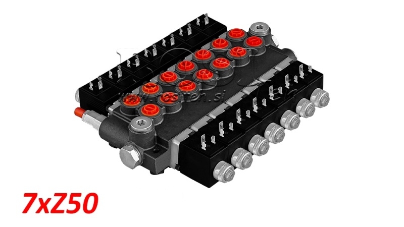 ELEKTROHIDRAULIKUS MONOBLOKK SZELEP 7xZ50