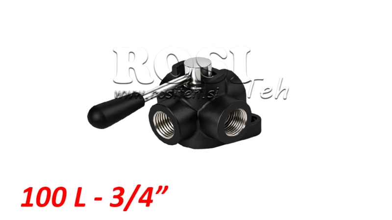 MANUALE 4 valvola di corsa IF 3/4 - 100lit