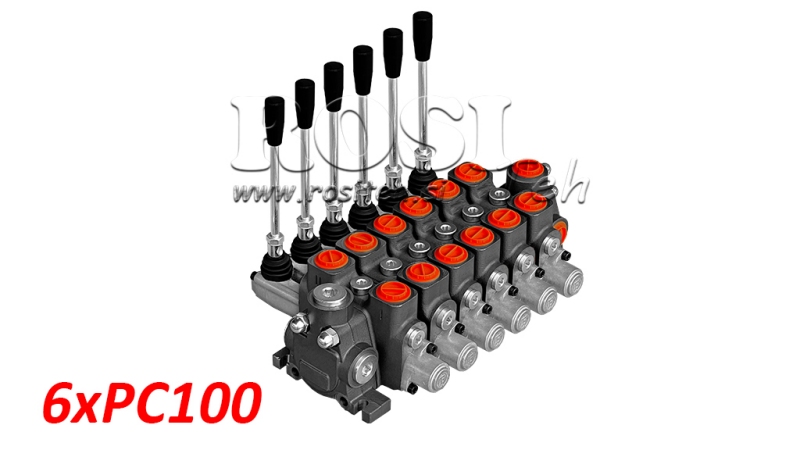VALVOLA IDRAULICA 6xPC100