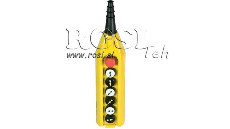 TÁVVEZÉRLŐ KÉSZLET 6 GOMB A HÁZBAN KÁBEL NÉLKÜL