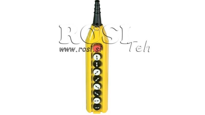 ENSEMBLE DE COMMUTATEUR À DISTANCE 8 BOUTONS DANS UN BOÎTIER SANS CÂBLE