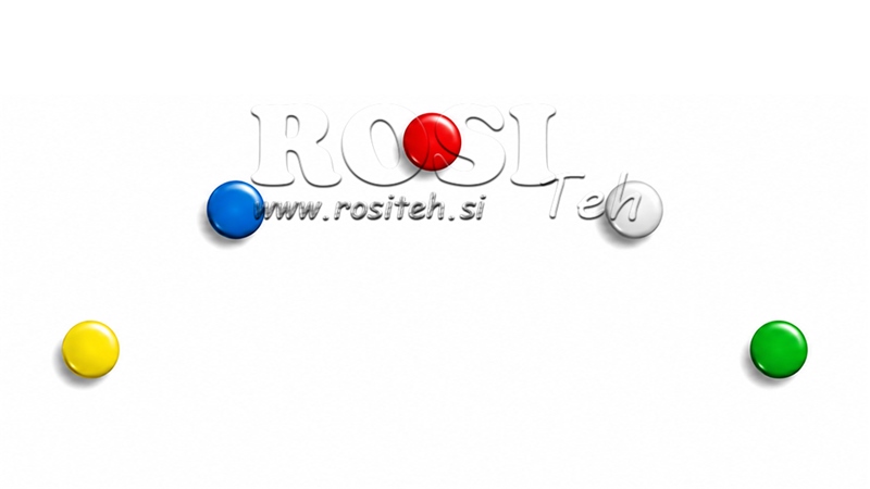 TASTENMARKER ( BLAU, WEIS, ROT, GELB, GRÜN )