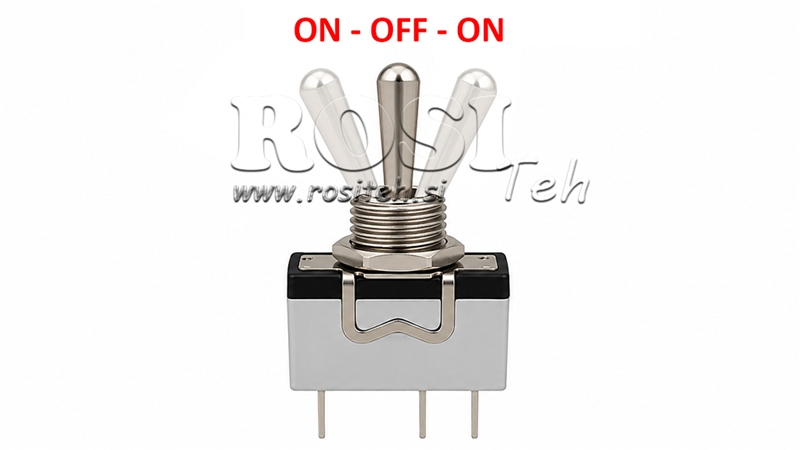 INTERRUTTORE ELETTRICO ON-OFF-ON 10A