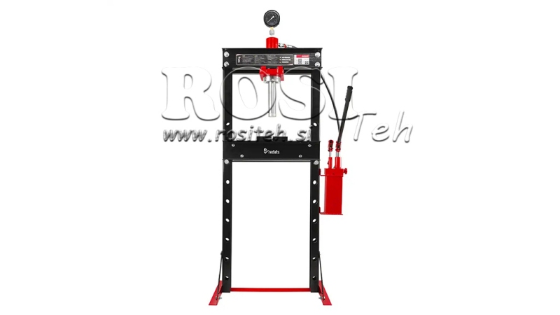 WORKSHOP HYDRAULIC PRESS FOR BEARINGS 20T - TWO-SPEED