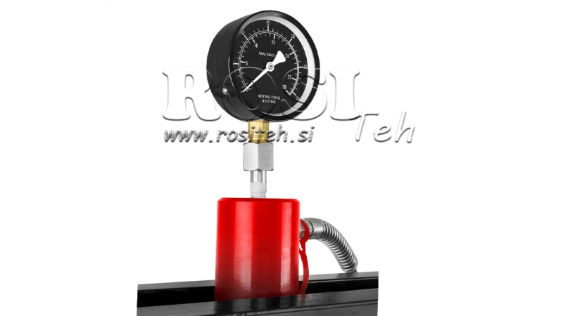 WORKSHOP HYDRAULIC PRESS FOR BEARINGS 20T - TWO-SPEED