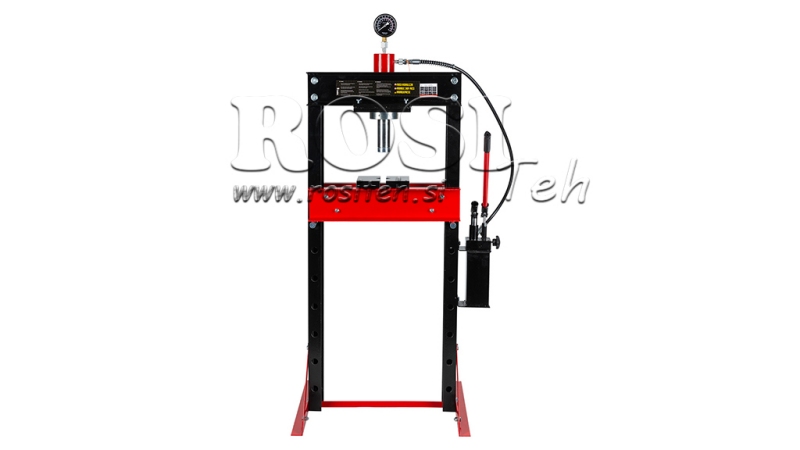 WORKSHOP HYDRAULIC PRESS FOR BEARINGS 30T - TWO-SPEED