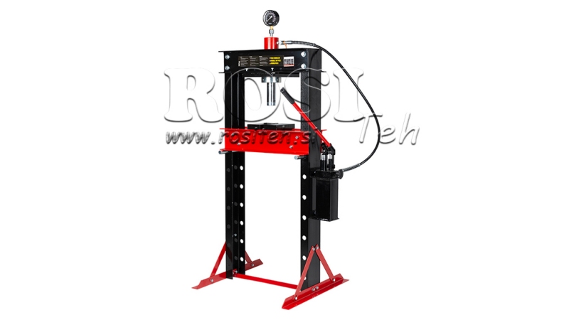 WORKSHOP HYDRAULIC PRESS FOR BEARINGS 30T - TWO-SPEED