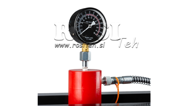 WORKSHOP HYDRAULIC PRESS FOR BEARINGS 30T - TWO-SPEED