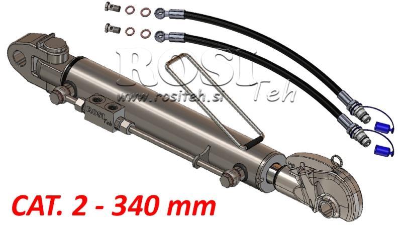 HIDRAULIKUS FŰGGESZTŐKAR SPECIAL - CAT. 2 - 63/35-340 (45-95 HP) (25,4 mm)