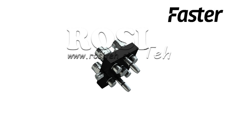 GIUNTO MULTI-FASTER FENDT 5VIE BSP 4×3/8 1×1/2 PARTE MOBILE