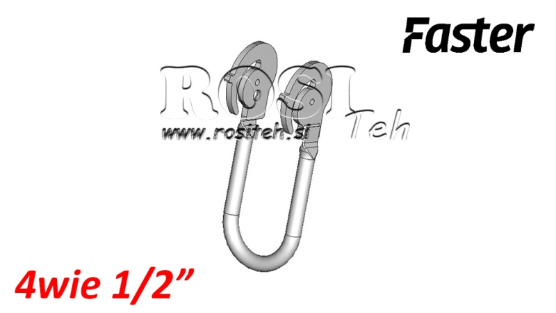 KAR A MULTI-FASTER 4UTAS 1/2 RÖGZÍTETT RÉSZ