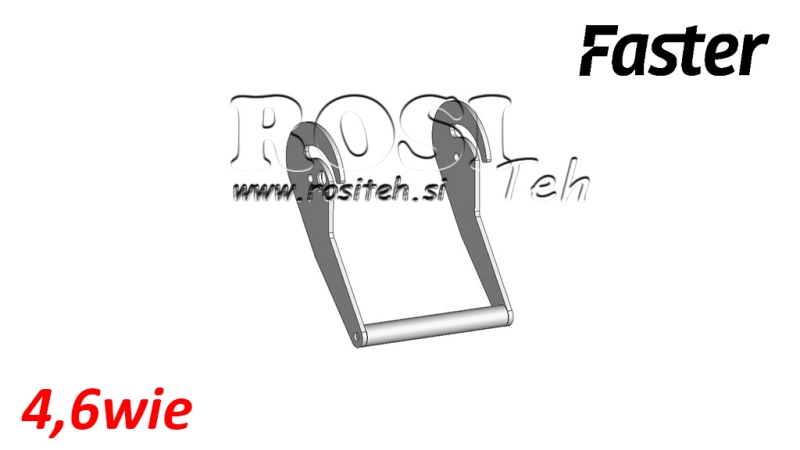 LEVA PER MULTI-FASTER 4,6VIE PARTE FISSA