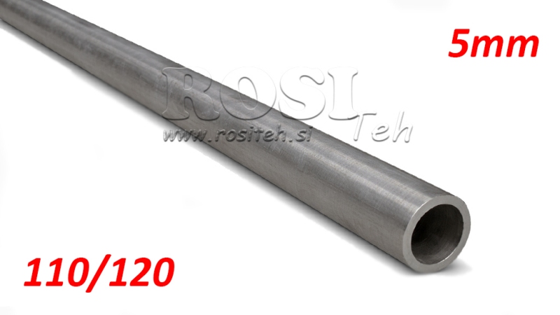 TUBO LAPPATO H9 PER CILINDRO IDRAULICO 110/120 - 5mm (1000mm)