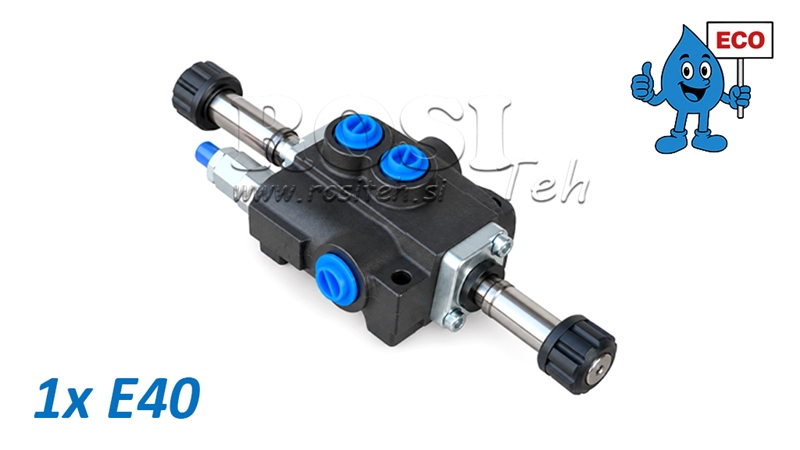 ELETTROVALVOLA IDRAULICA (SENZA BOBINE) – DISTRIBUTORE A 1 SEZIONE 1xE40 ECO