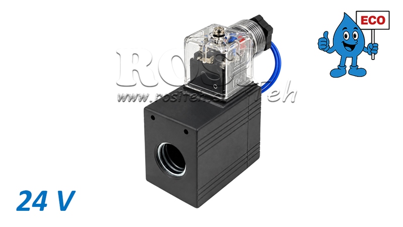 BOBINA ELETTROMAGNETICA 24V PER ELETTROVALVOLA IDRAULICA E40 ECO