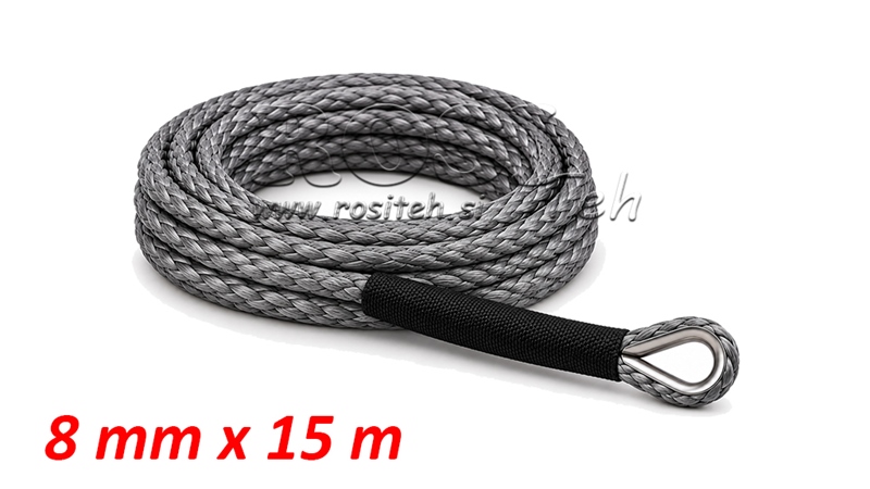 FUNE SINTETICA PER VERRICELLO RS-8000 - 3620 kg