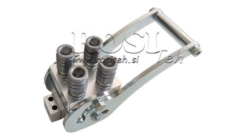 MONIPUOLINEN LIITIN 4-suuntainen BSP1/2 KOKONAISUUS UUSI TYYPPI