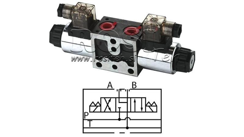 HYDRAULICKÝ ELEKTROMAGNETICKÝ VENTIL YEAT-SOUČÁST 12V N6