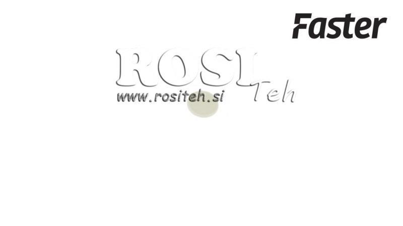 MARCATORE COPERTO DI COLORE BIANCO PER RACCOLTA OLIO