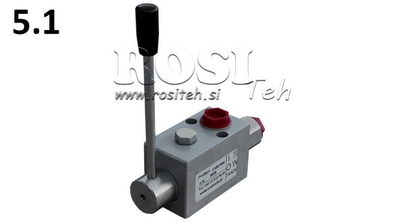 REGOLATORE DI PRESSIONE FRENANTE IDRAULICO BPA-M PER REGOLAZIONE DISCRETA 206120