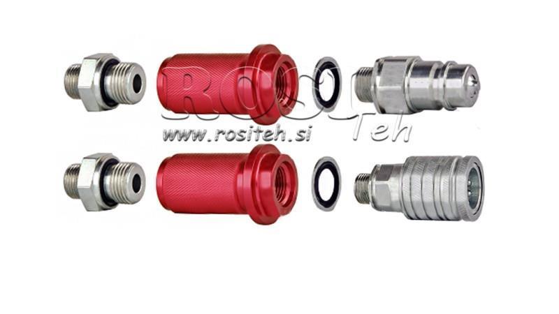 RUKOJEŤ PRO RYCHLOSPOLUPOJKU OZNAČENÍ M22-1/2 ČERVENÁ