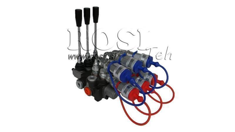 VANNE HYDRAULIQUE 3xP40 EXPANSION