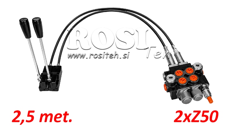 KIT 2xZ50 + JOYSTICK 1 POSIZIONE L2500