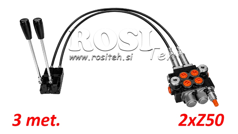 KIT 2xZ50 + JOYSTICK 1 POSIZIONE L3000