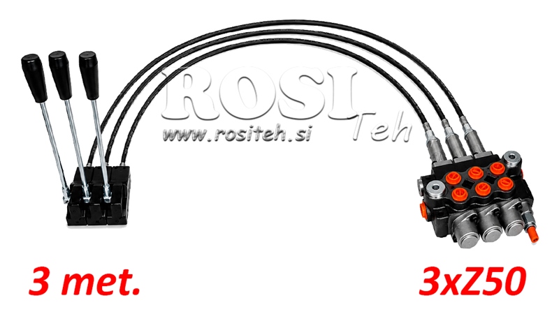KIT 3xZ80 + JOYSTICK 1 POSIZIONE L3000