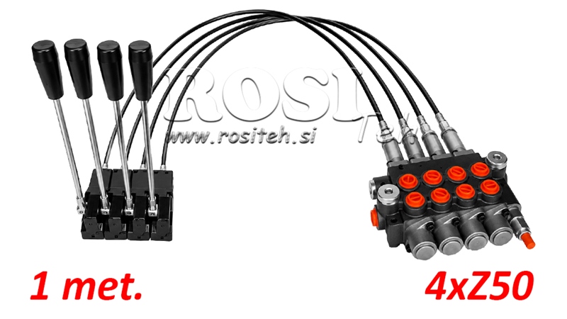 KIT 4xZ50 + JOYSTICK 1 POSIZIONE L1000