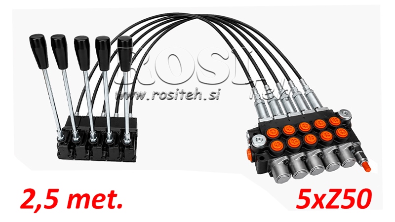 KIT 5xZ80 + JOYSTICK 1 POSIZIONE L2500