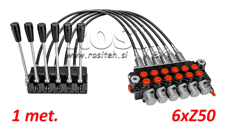 KIT 6xZ80 + JOYSTICK 1 POSIZIONE L1000