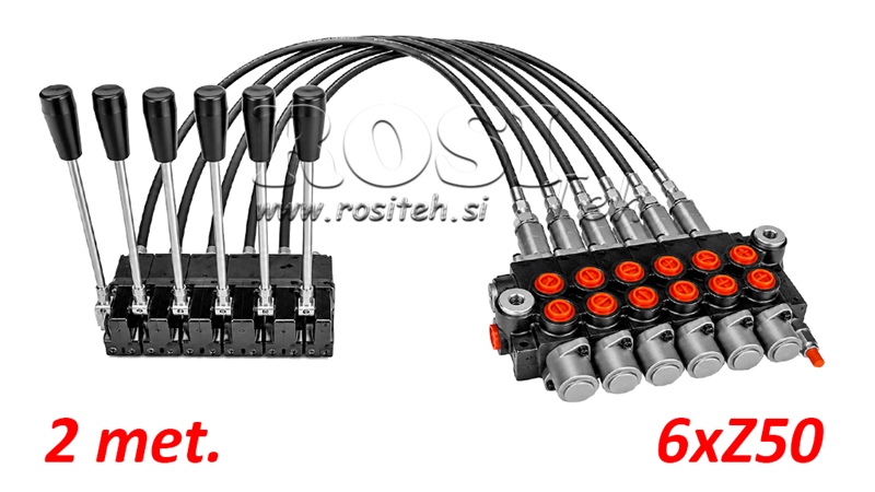 KIT 6xZ80 + JOYSTICK 1 POSIZIONE L2000