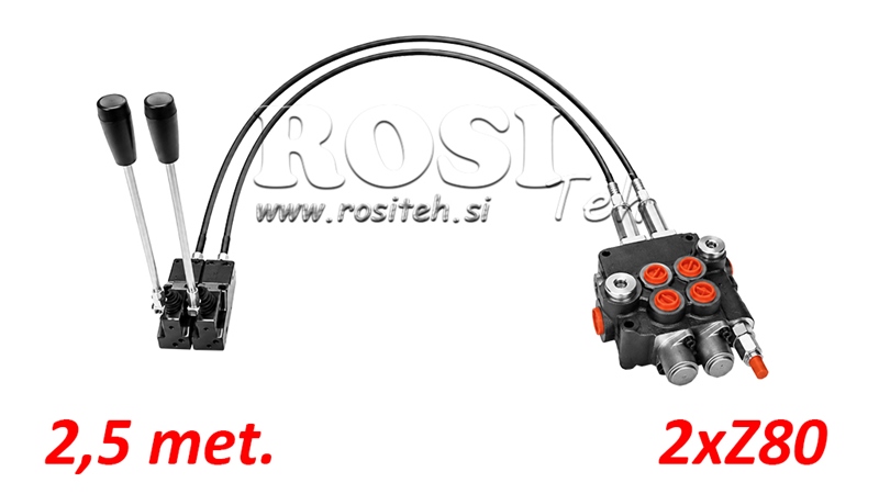 KIT 2xZ80 + JOYSTICK 1 POSIZIONE L2500