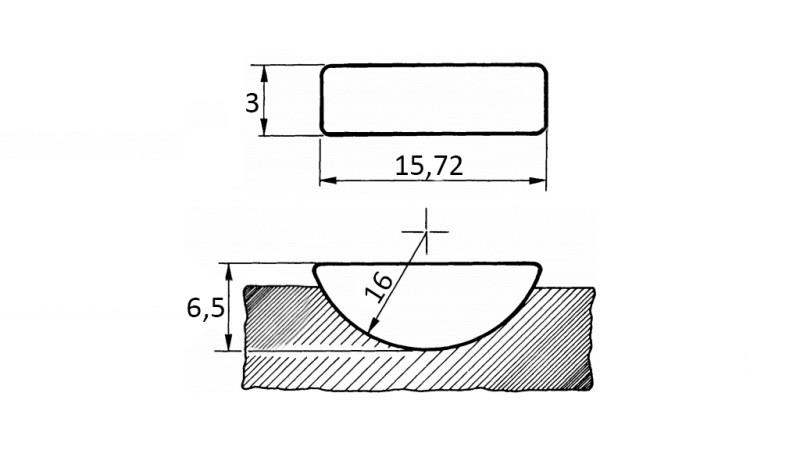 WEDGE FOR PUMP GR.2