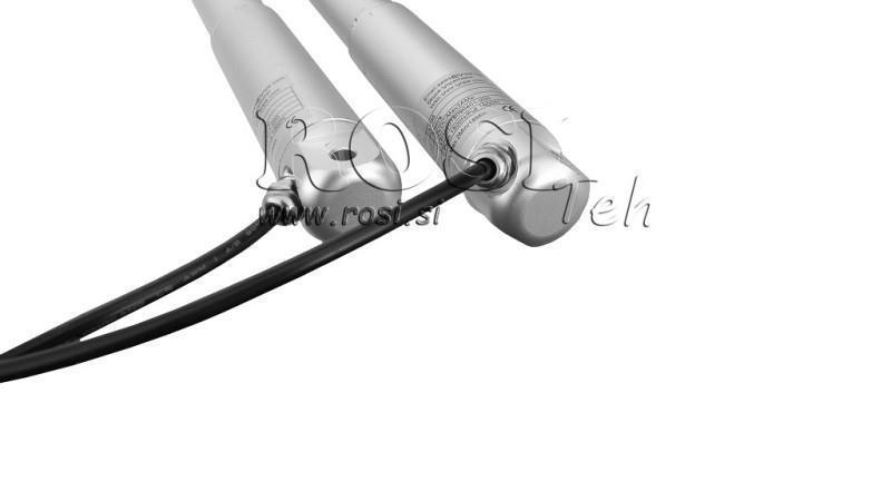 CILINDRO ELETTRICO 12V 80kg-12mm/sec CORSO 500mm