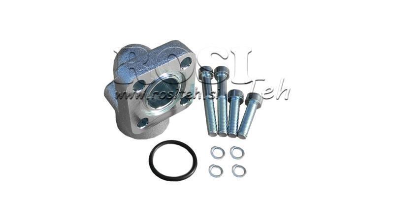 RÚROVÉ SPOJENIE 3/4 - PRIAMY FLANŠA BOSCH fi 40